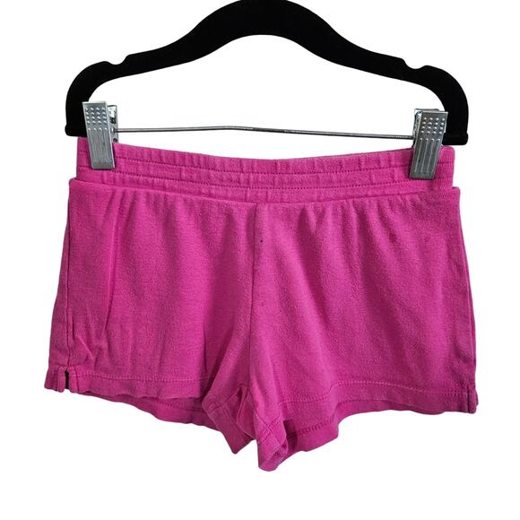Gymboree Girls S Pull On Shorts Bright Pink 100% Cotton Comfy Loungewear Sweats - Picture 1 of 4